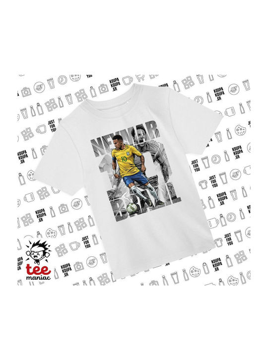 Koupakoupa Kinderoberteile T-Shirt Weiß Neymar ...