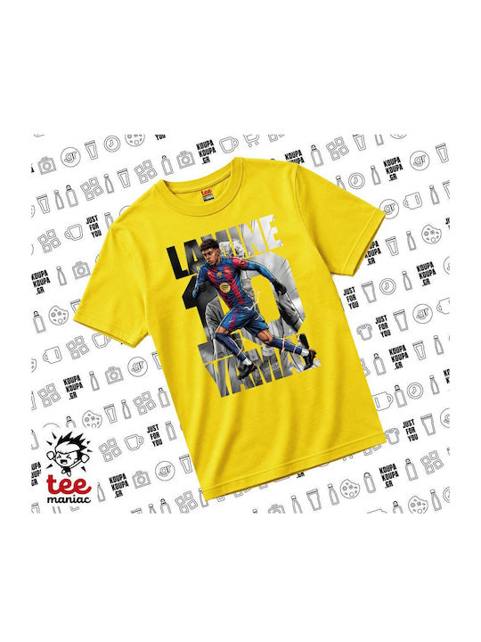 Koupakoupa Kinderoberteile T-Shirt Gelb Lamine ...