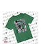 Kinderoberteile T-Shirt Grün Diego Maradona KP_33468_tshirt-kid-grün