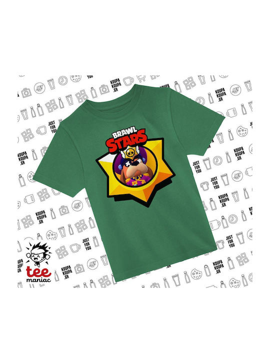 Brawl Stars Παιδικό T-shirt Πρασινο Ruffs