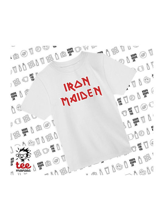 Koupakoupa Kinderoberteile T-Shirt Weiß Iron Ma...