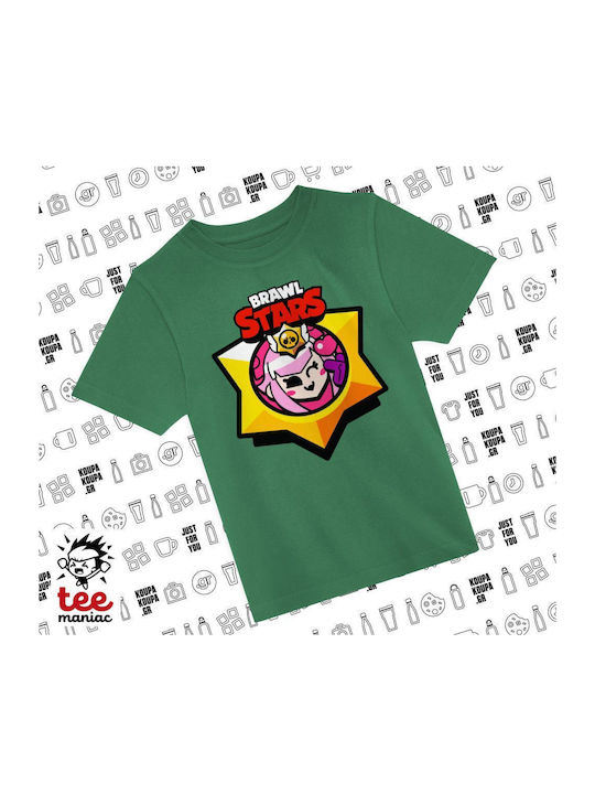 Brawl Stars Παιδικό T-shirt Πρασινο Melodie