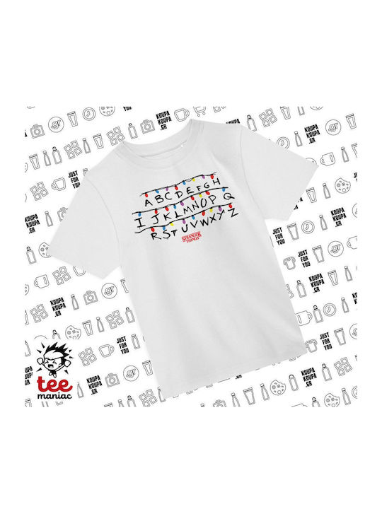 Παιδικό T-shirt Λευκο Abc