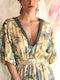 Rochie De Vară Midi Galben