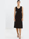 Schwarzes Damenkleid
