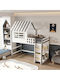 Kinderbett Montessori Einzeln Weiß Für Matratze 90x190cm