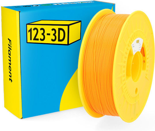 PLA 3D Printer Filament 1.75mm Orange 1kg