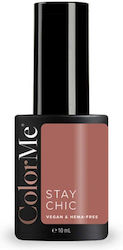 Vegan Hema-free Semi-permanent Nail Polish Stay Chic Shade Colorme Cosmetics 10 Ml