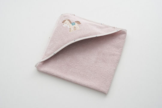 Vesta Home Baby-Badetuch mit Kapuzen 75x75cm