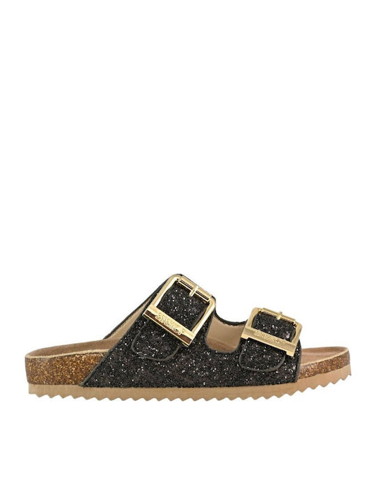 Women's Flat Sandals Black
