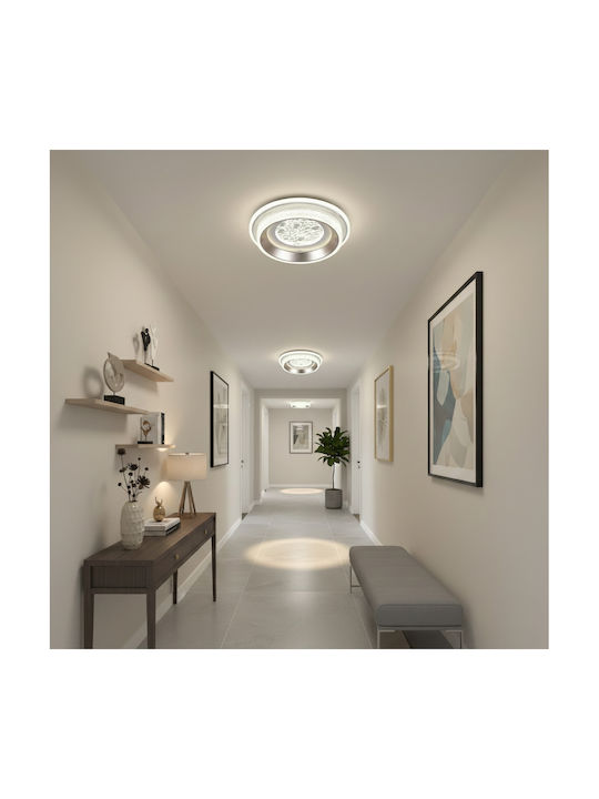Alista Home Πλαφονιέρα Οροφής Λευκή με Ενσωματωμένο LED