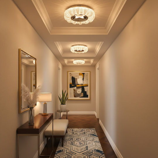Alista Home Plafonieră de Tavan Albă cu LED Integrat