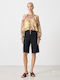 Damen Bermudas Schwarz