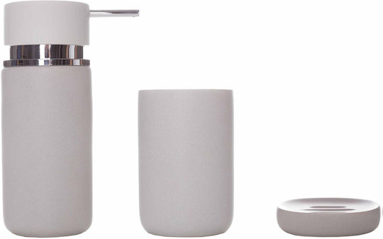 Sorema Sorema Badezimmerzubehör-Set Metall Silber