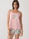 Mint Summer Women's Pyjama Set Multicolour
