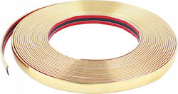 Chrome Elastic Strips Gold Tape 26 Mm