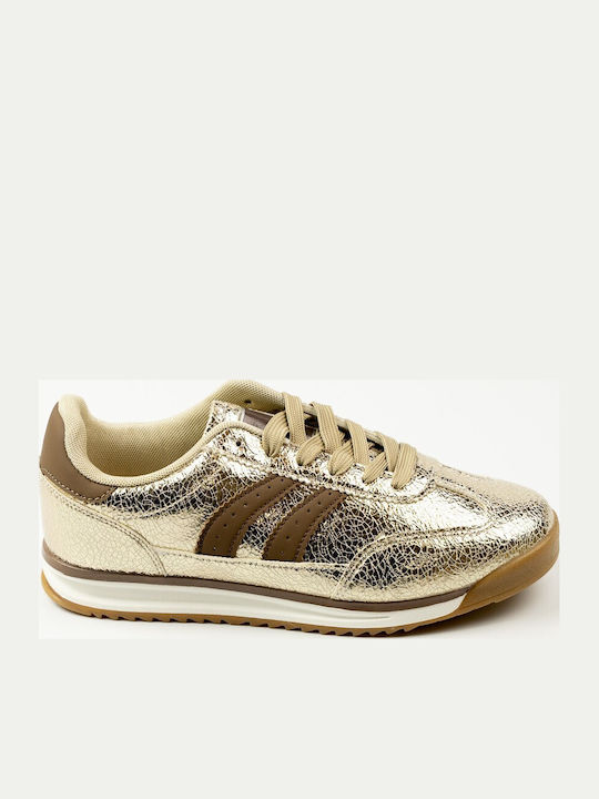 Fshoes Γυναικεία Sneakers Χρυσο