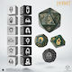 Hobbit Tcg Dice Set Verdant Grove