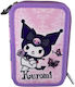 Hello Kitty Κασετίνα Μωβ