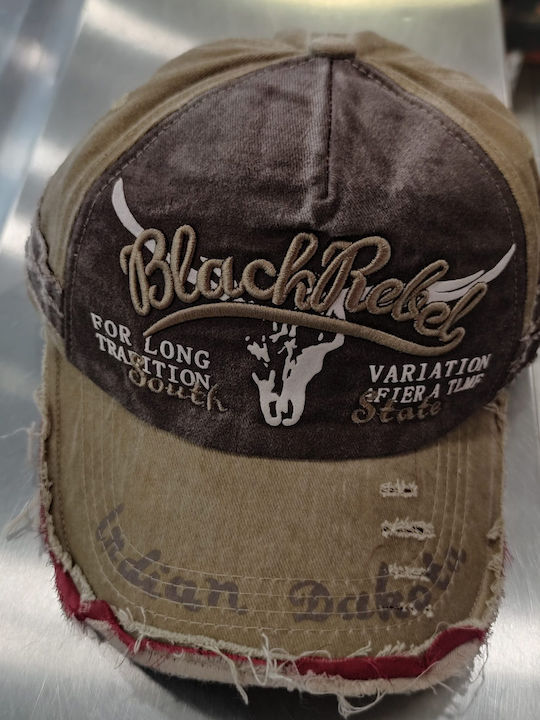 Jockey Hat Black Rebel Brown