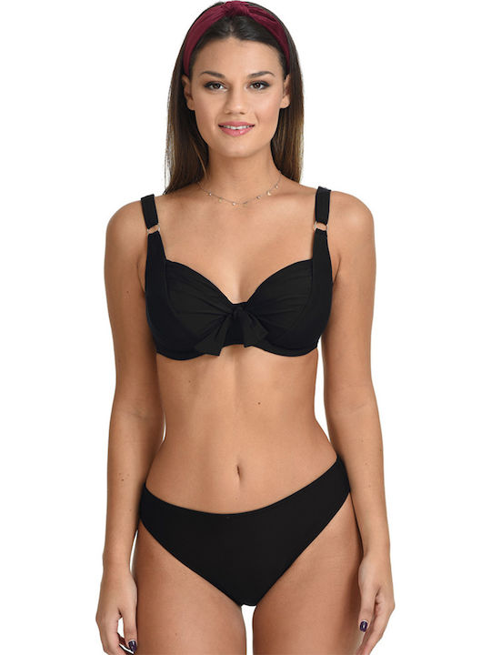 Women's Swimsuit Set Black Cup D Miandmi K 21055 Black