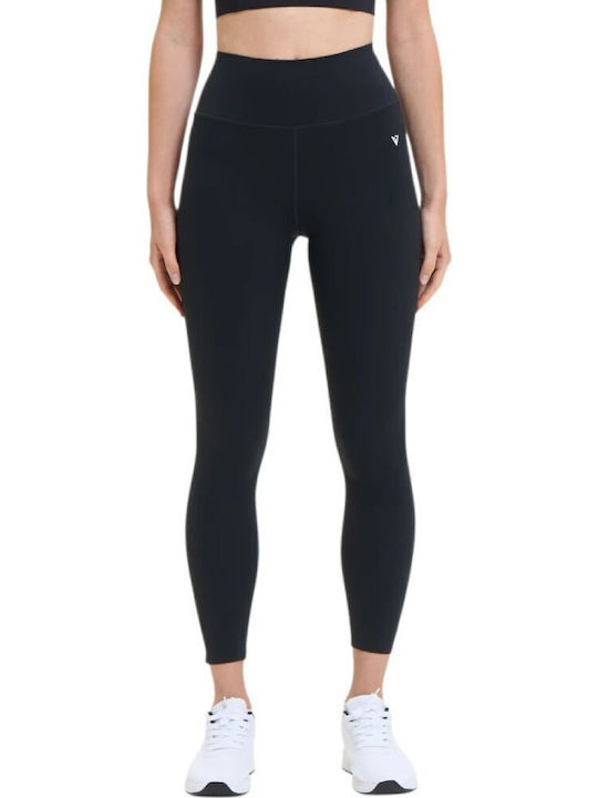 Training Women's Cropped High Waist Leggings Black