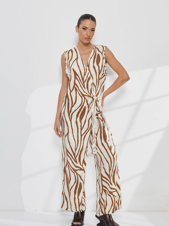 Γυναικεία Ολόσωμη Φόρμα Zebra Print