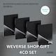 Blackpink Deadline Silver Ver Weverse Shop Gift 4cd Set K-pop Album