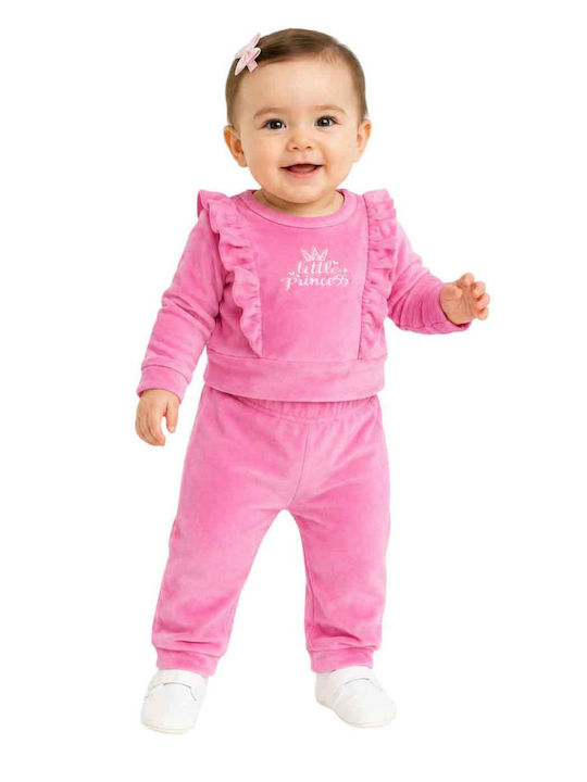 Action Sportswear Set Trening Pentru Copii Fuchsia