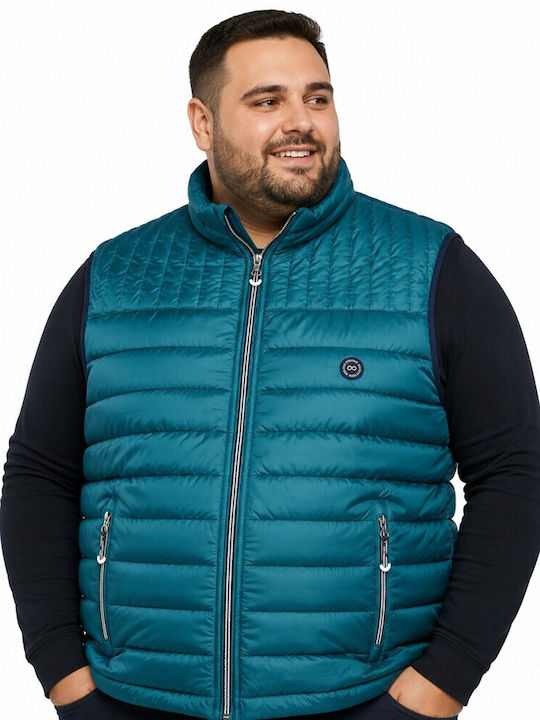 Double Sleeveless Jacket Green