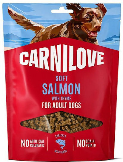 Carnilove Мека Лакомство за Куче без Зърнени Култури с Месо и Сьомга 200gr