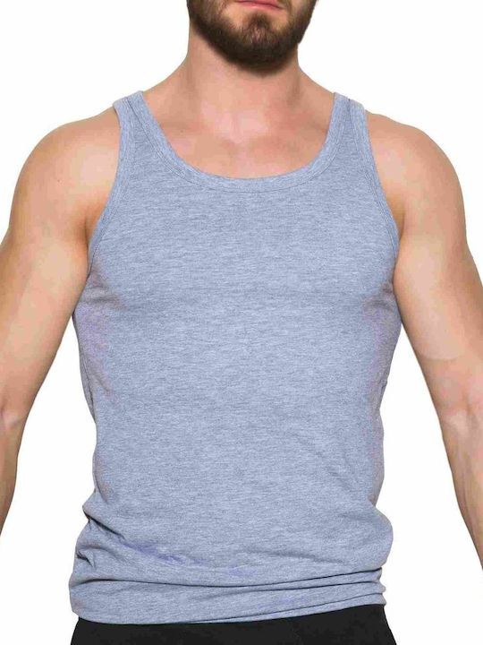 Apple Boxer Men's Sleeveless Undershirt Grey
