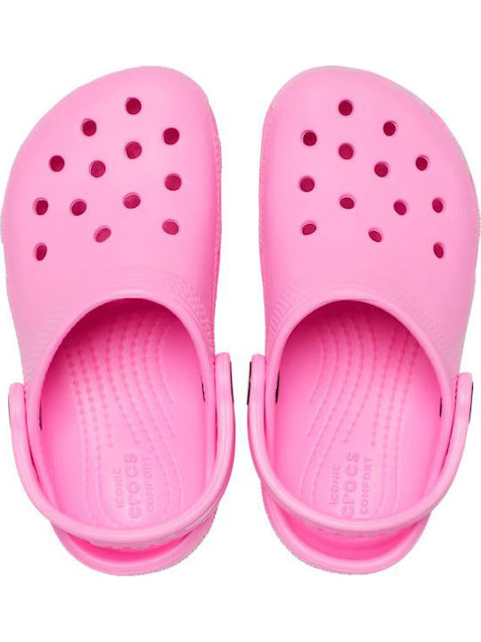 Crocs Kids Anatomic Beach Clogs Pink