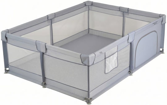 Moni Gamezone Basic Playpen with Mattress Grey 200x150cm