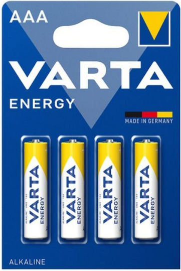 Varta Αλκαλική Μπαταρία AAA 1.5V