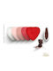 Confetti Crispo Selection Sugared Almonds in Hearts Shape with Chocolate Brown Flavour 500gr