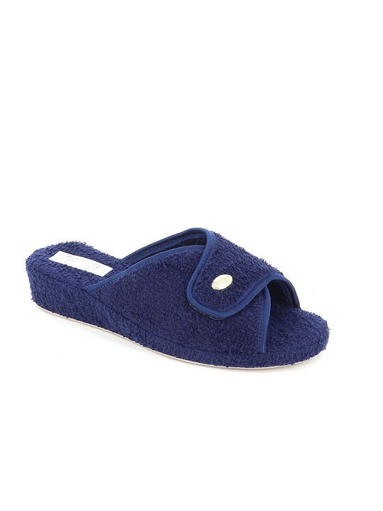Terry Women's Winter Slippers Blue 17/17191_BLUE