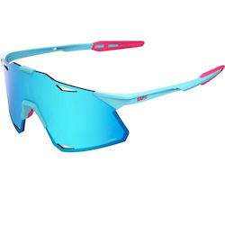 100% Cycling Glasses Hypercraft with Blue Frame...