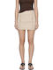 Mini Ecru Skirt