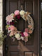 Christmas Decorative Pink Wreath