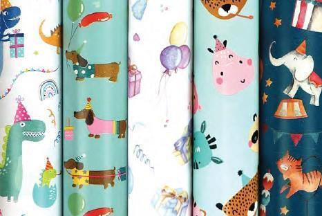 Rotolux Wrapping Paper for Gift 200cm 50 Pieces