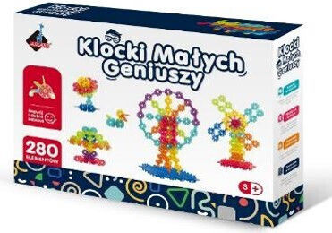 Askato Jucărie de construcție Little Geniuses Blocks pentru copii 3+ ani