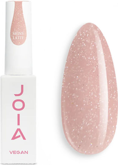 JOIA Vegan Ημιμόνιμο Βερνίκι Νυχιών Shiny latte 8ml