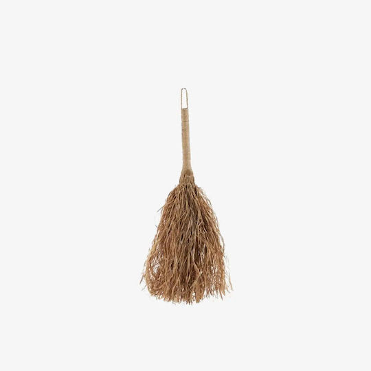 Decorative Broom Grumpy Raffia Natural Look Pghd0333