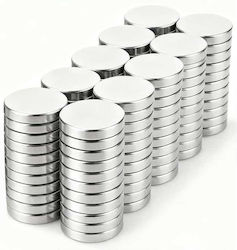 Magneți Rotunzi Puternici din Neodim 12x3mm Set 100 Bucăți