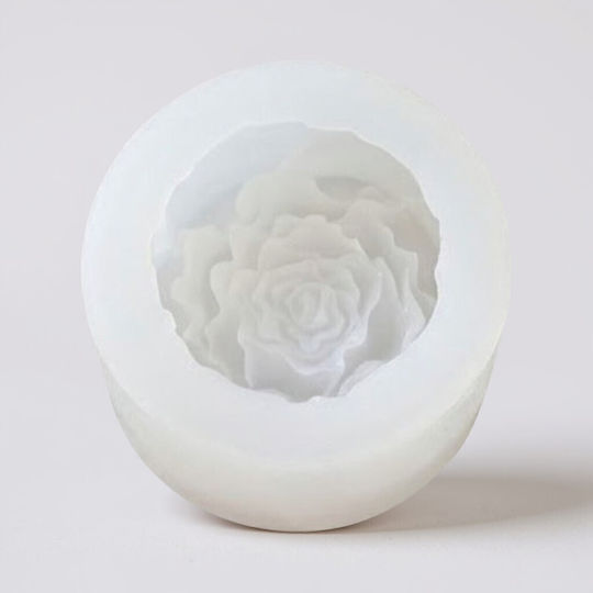Silicone Mold Peony Candles Crafts 4.5x3.6cm