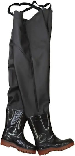 Wasserfeste Pvc Rutschfeste Gummistiefel Angelbekleidung & Zubehör Sitzerfischen Dunkelbraune & Hose