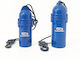 Waterproof Cylindrical Blue Case Aropec