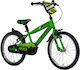 Alpina 20 Παιδiges Fahrrad Stadt mit Aluminiumrahmen Grün