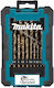 Makita Bohrmaschinen Set 19 Cobaltium Bohrmaterial